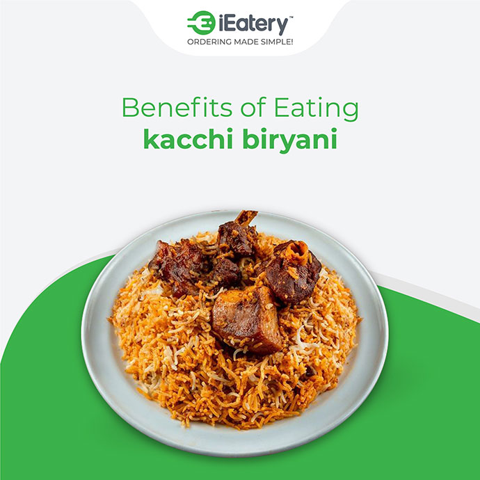Eating Kacchi Biriyani